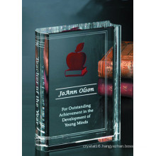 Personalized Crystal Bible, Crystal Glass Book for Religious Gifts